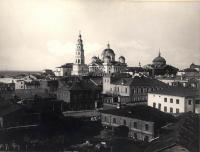 Вид Женского Богородичного монастыря (конец XIX в.)